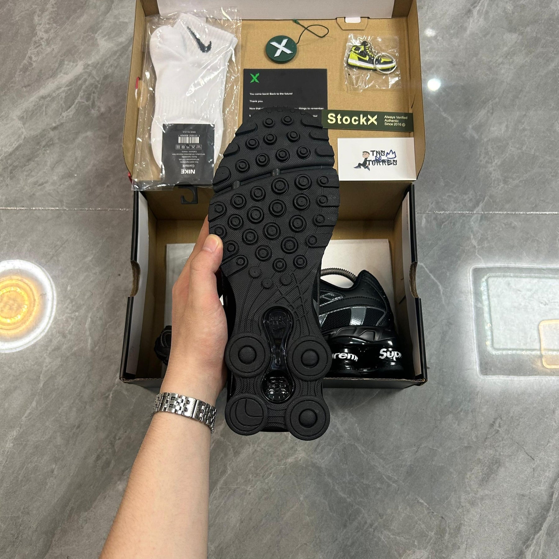 Supreme x Nike Shox Ride 2 "Black"