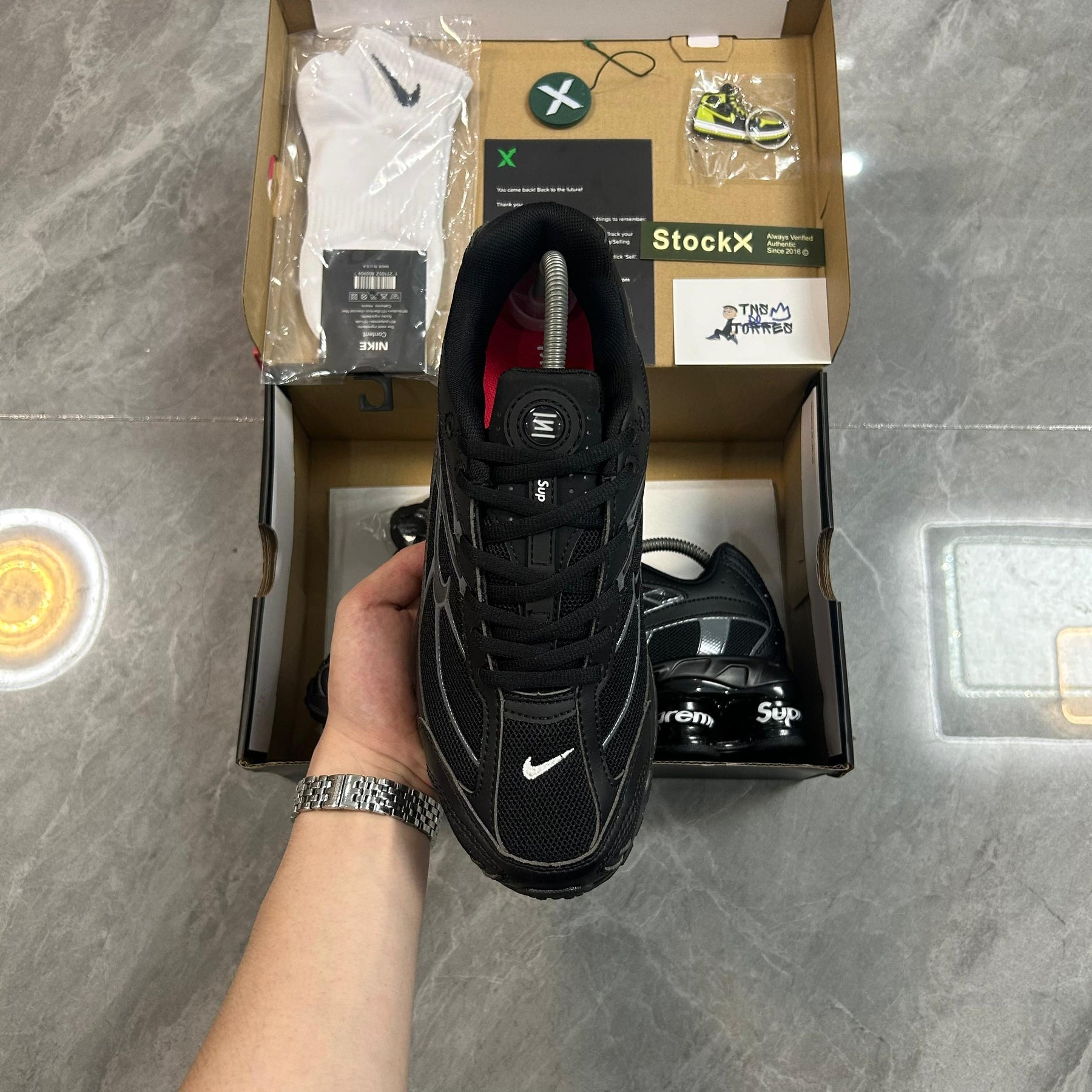 Supreme x Nike Shox Ride 2 "Black"