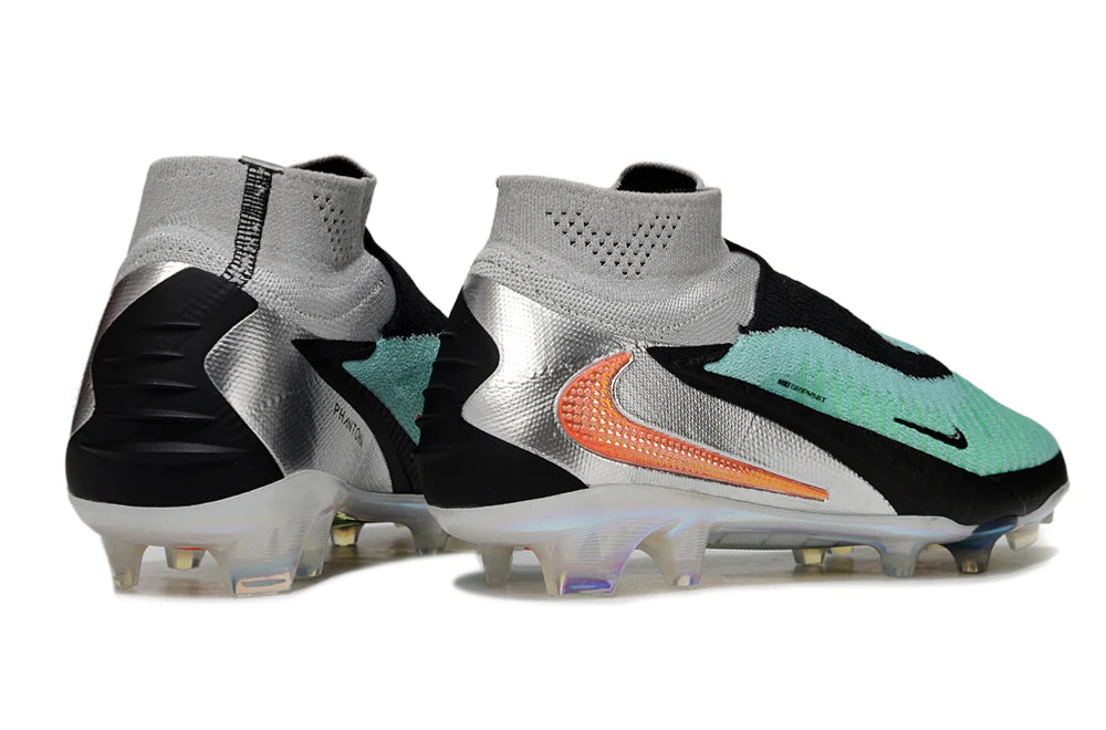 Chuteira Nike Phantom GX 6 Elite FG - Azul e Branco
