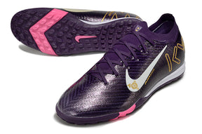 Chuteira Society Nike Air Zoom Mercurial Kylian Mbappe Vapor 16 Elite TF - Roxa