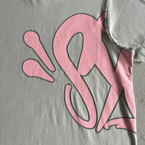 Synaworld Syna Logo Twinset "Grey/Pink"