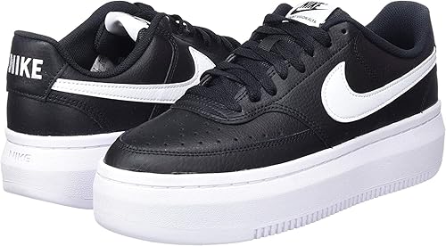 Court Vision Alto “Preto/Branco”