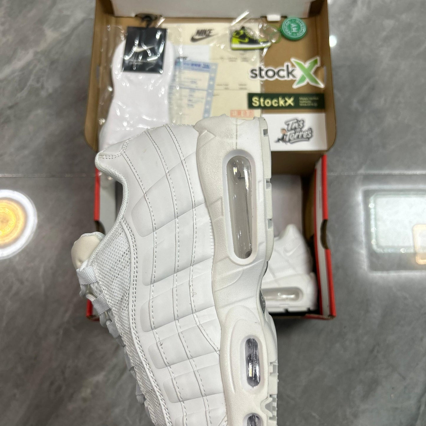 Air Max 95 "Triple White"
