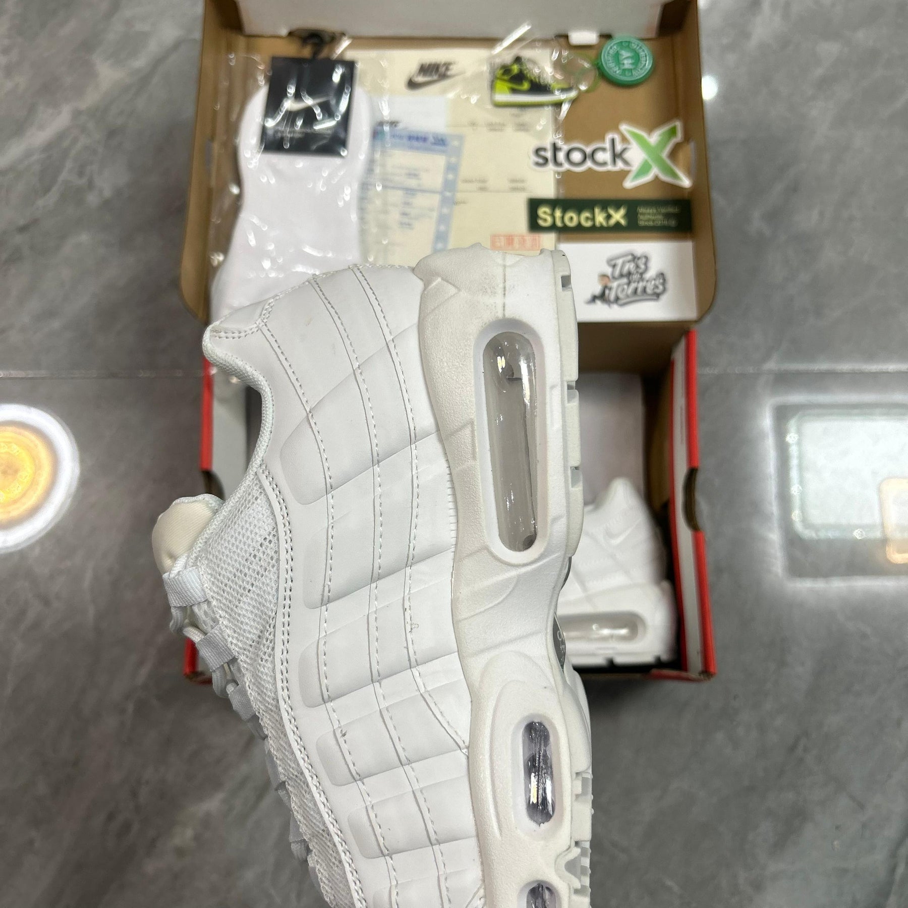 Air Max 95 "Triple White"
