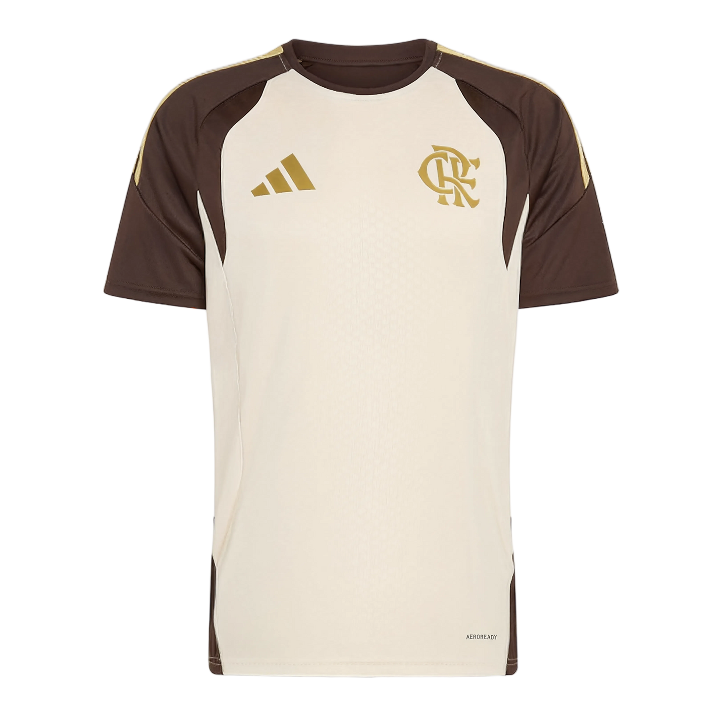 CAMISA DO FLAMENGO 26/27 TREINO - MARROM CLARO