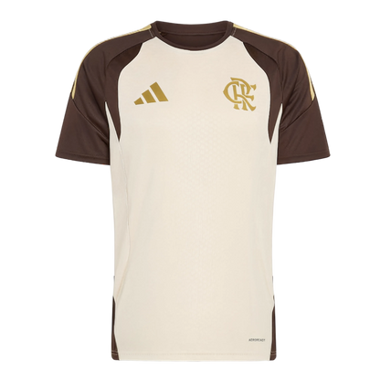 CAMISA DO FLAMENGO 26/27 TREINO - MARROM CLARO