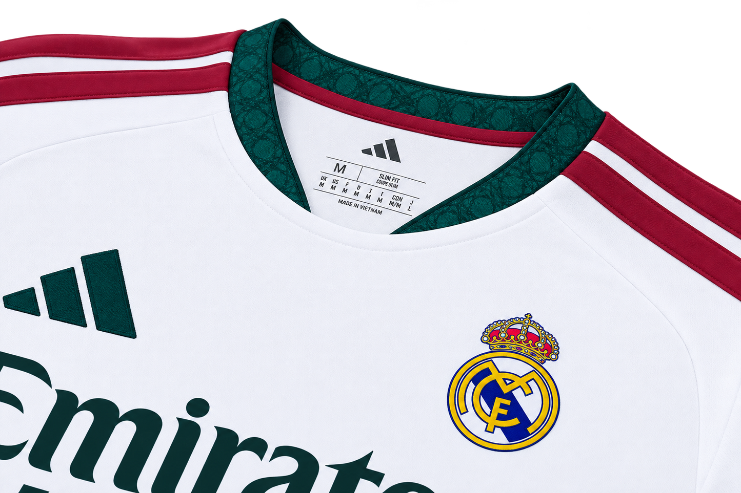 Camisa Real Madrid Home 2026/27 Adidas Torcedor Masculino - Branco