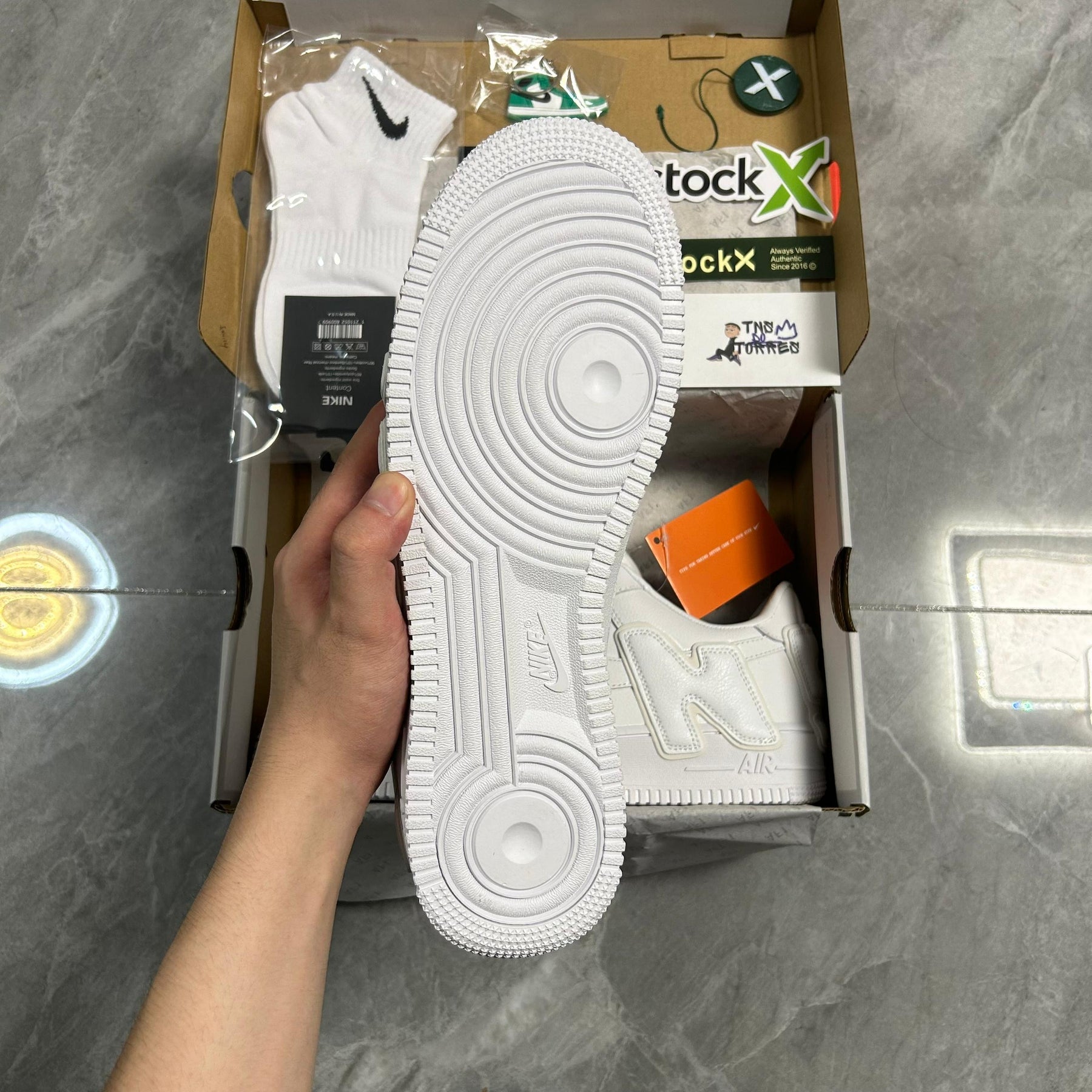 CPFM x Nike Air Force 1 Low PRM White