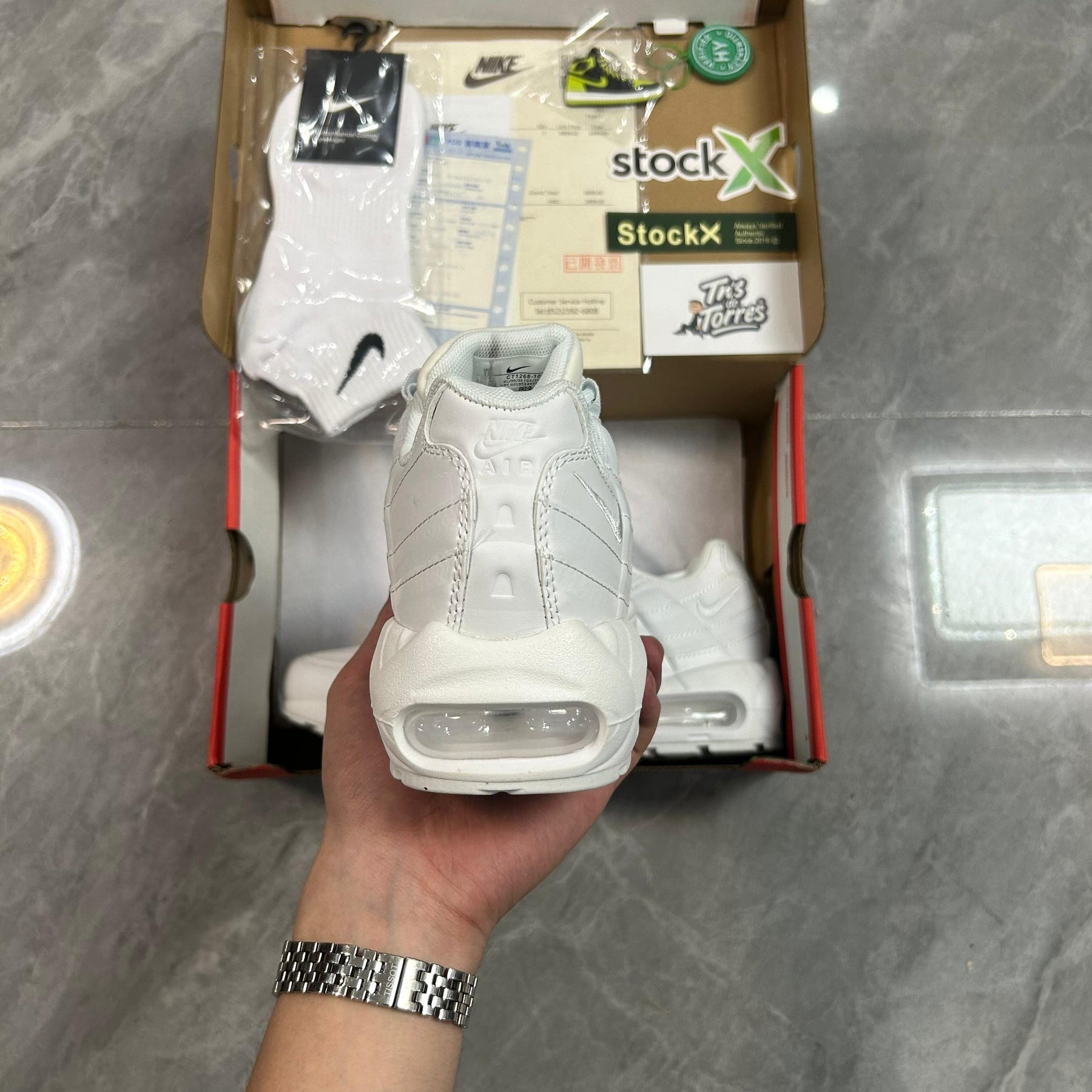 Air Max 95 "Triple White"