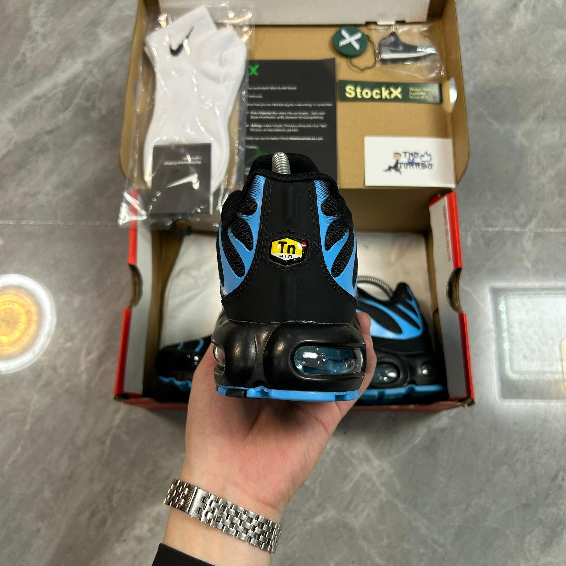 Air Max TN Plus Black University Blue