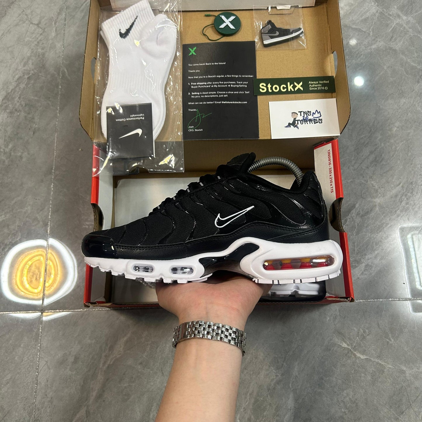 Air Max Plus TN 1 “Black/White”