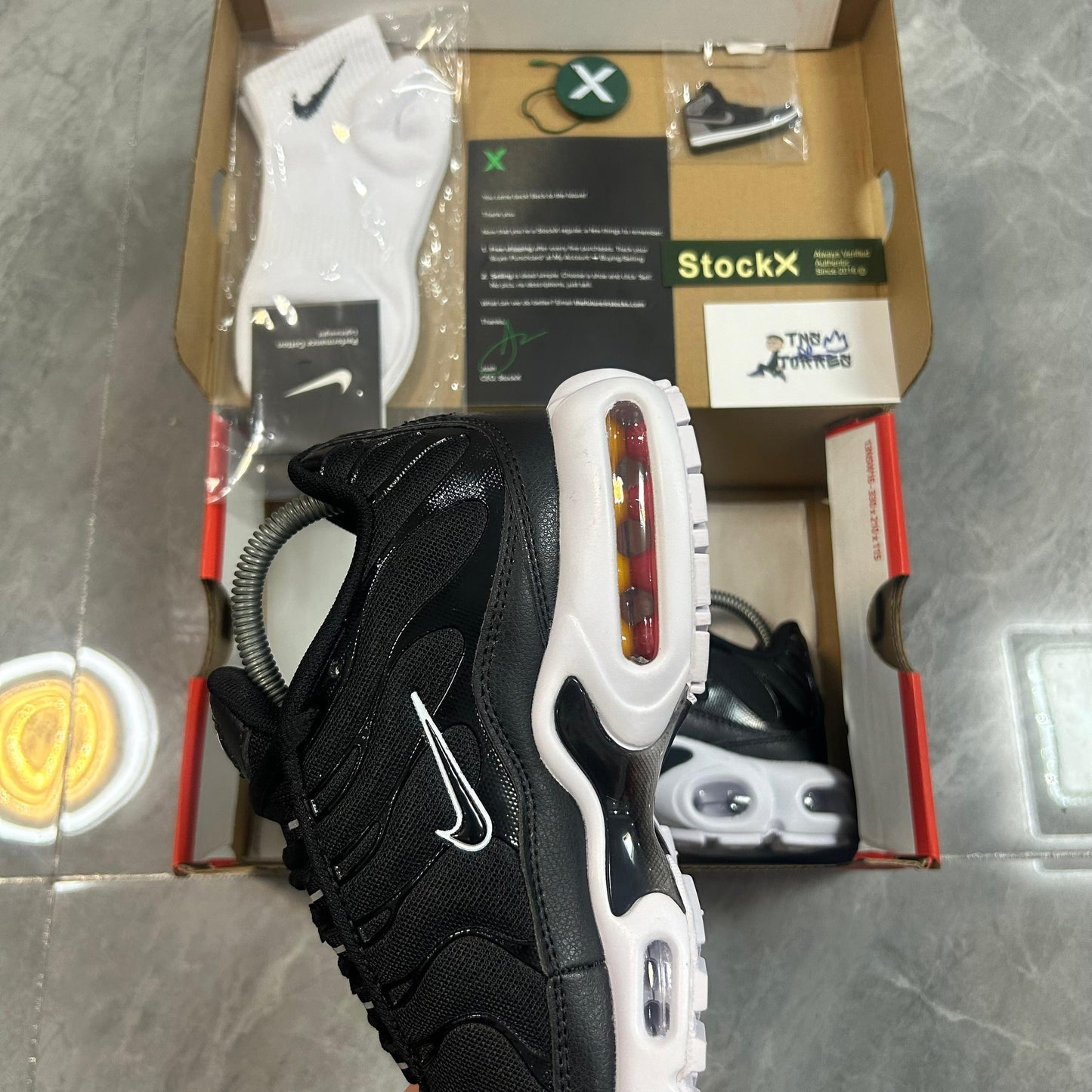 Air Max Plus TN 1 “Black/White”