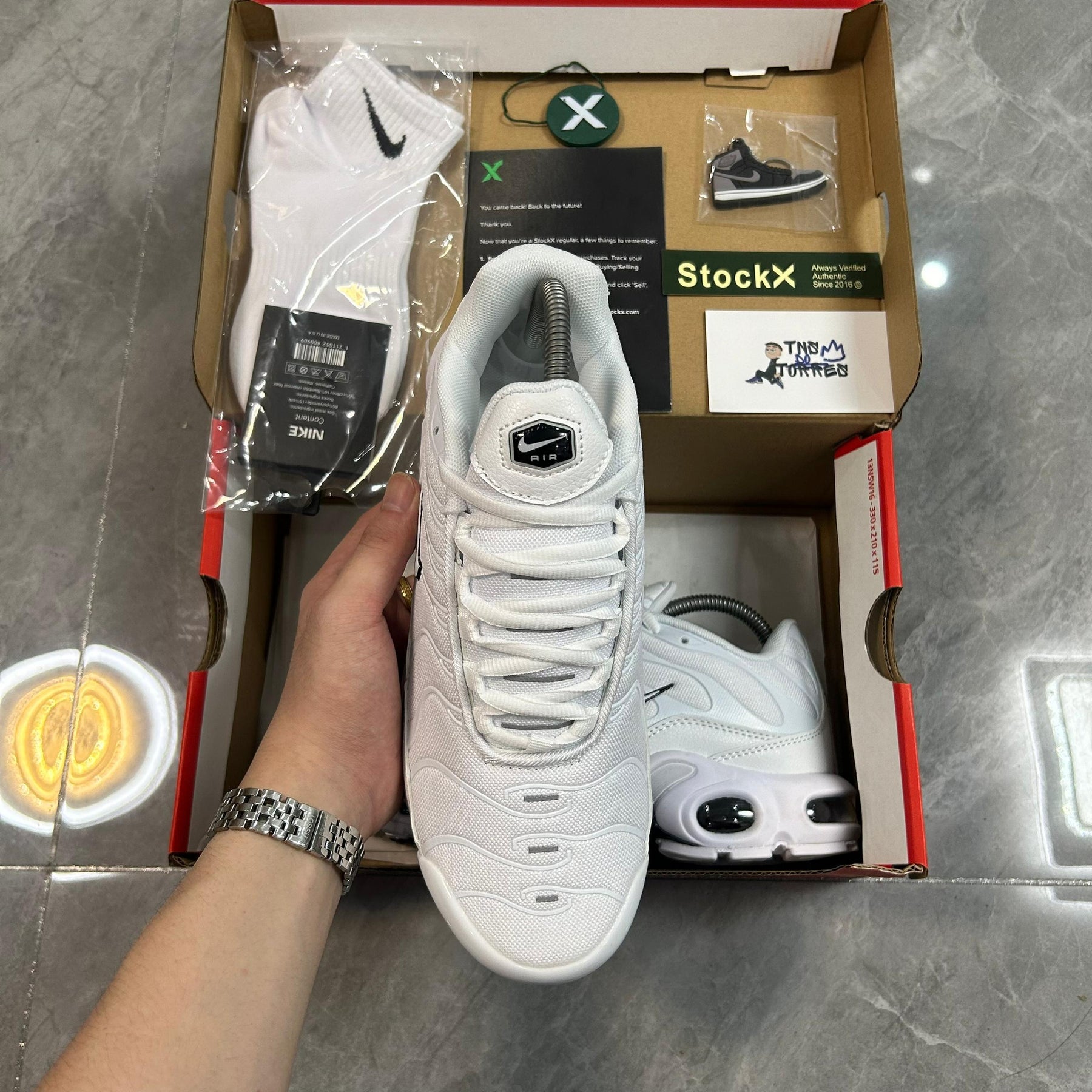 Air Max Plus TN 1 “White/Black”