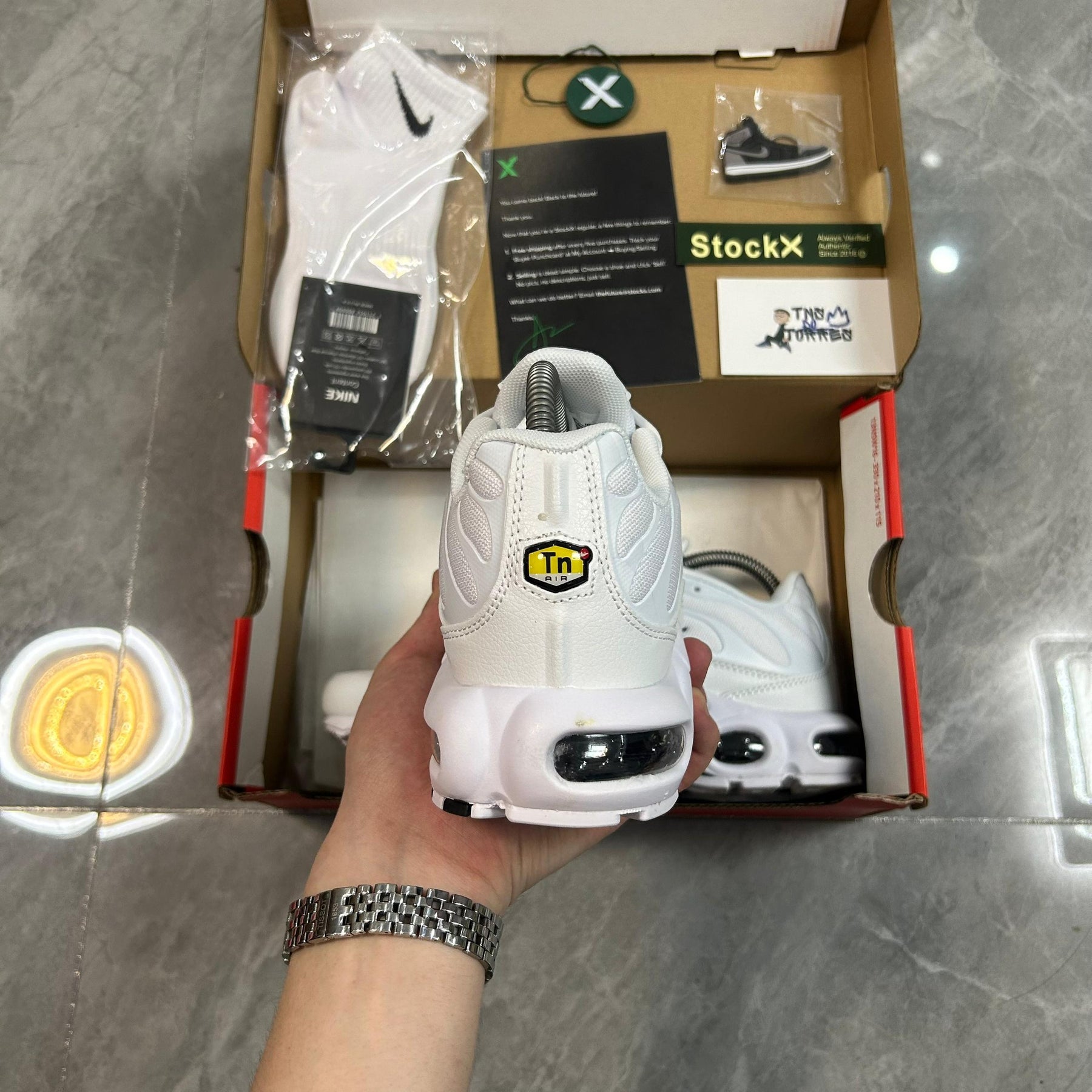 Air Max Plus TN 1 “White/Black”