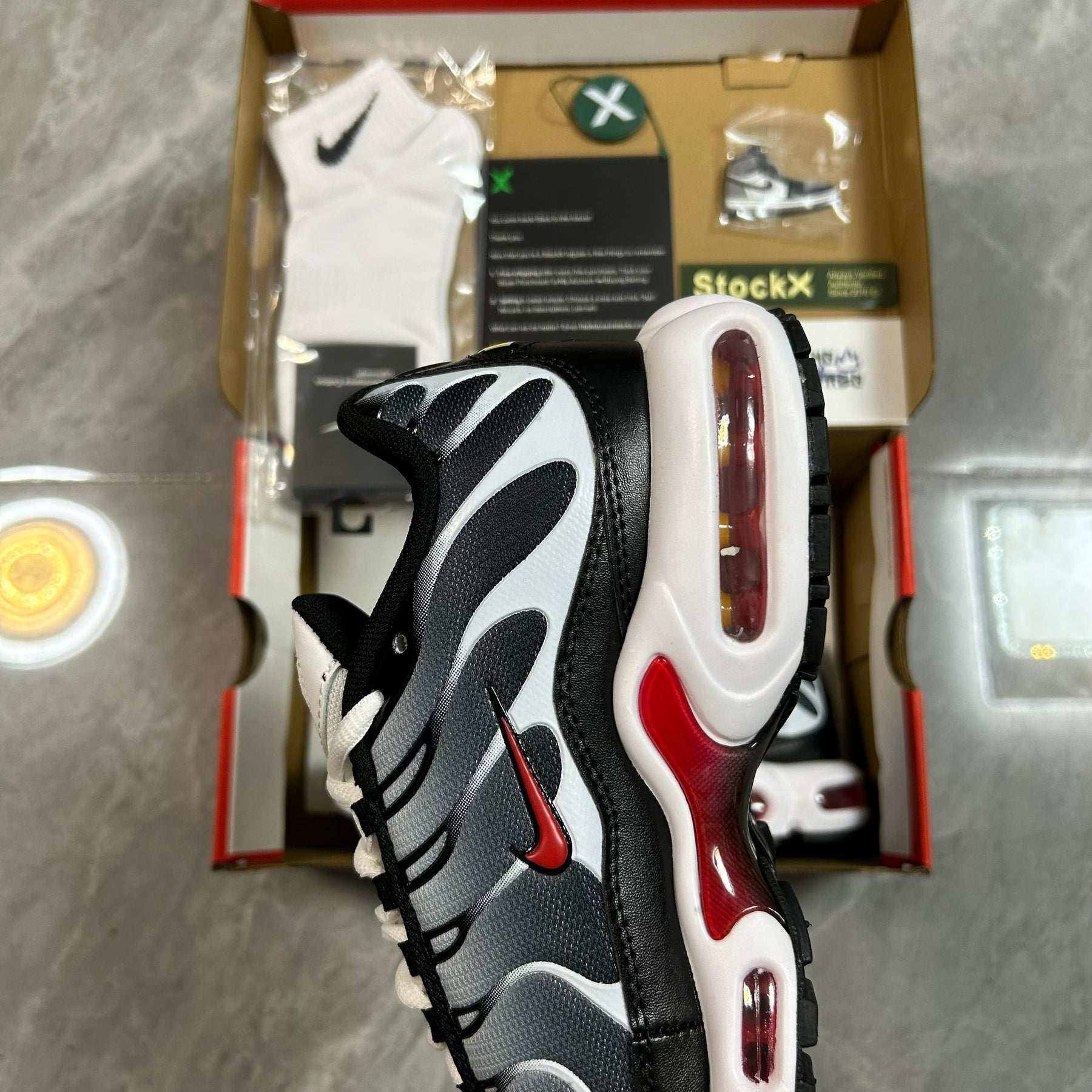 Air Max Plus Tn 1 “Grey/Red”