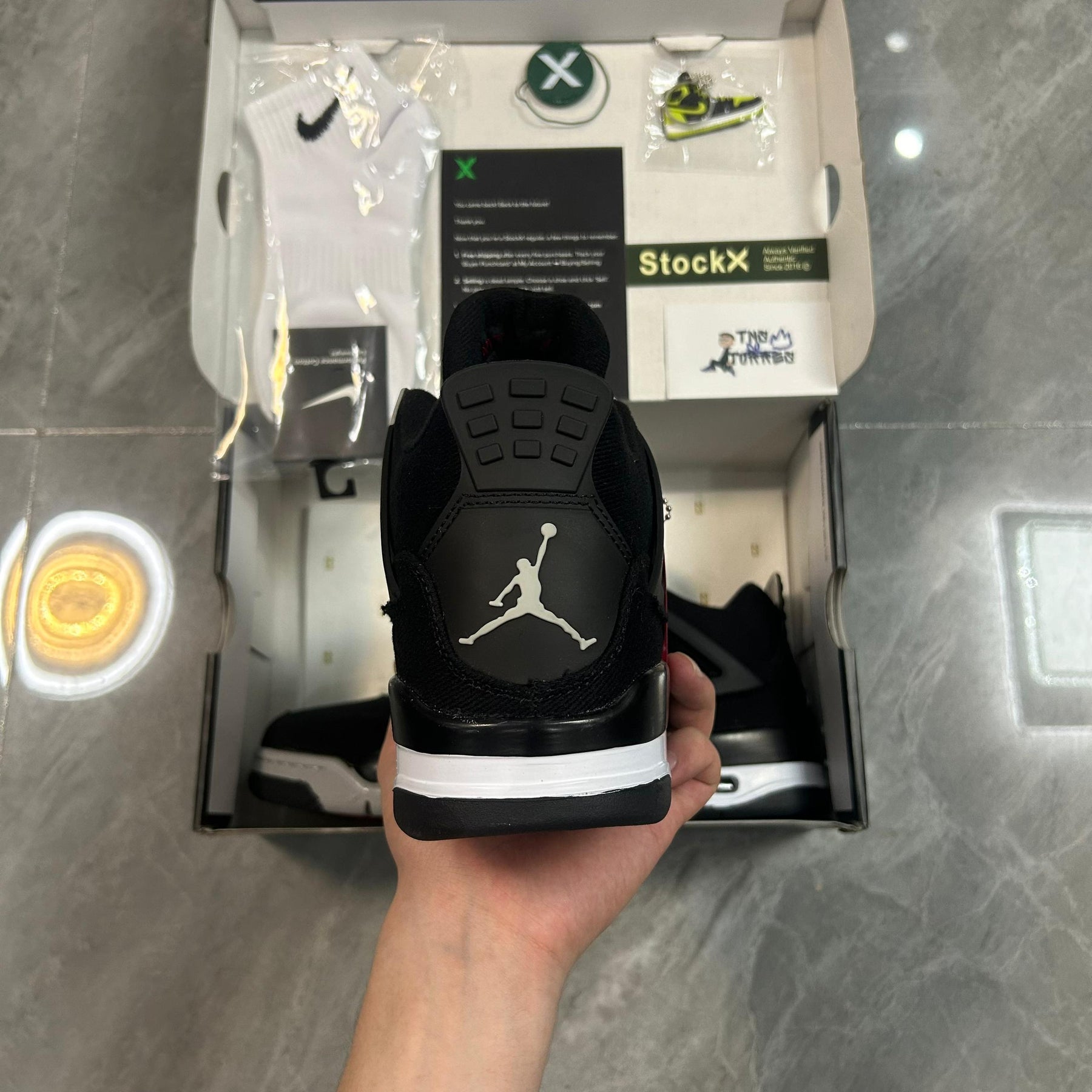 Nike Air Jordan 4 Retro 'Black Canvas'