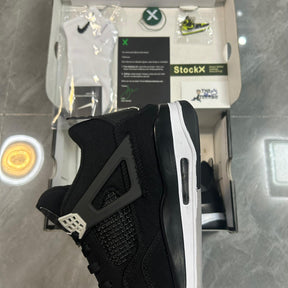 Nike Air Jordan 4 Retro 'Black Canvas'