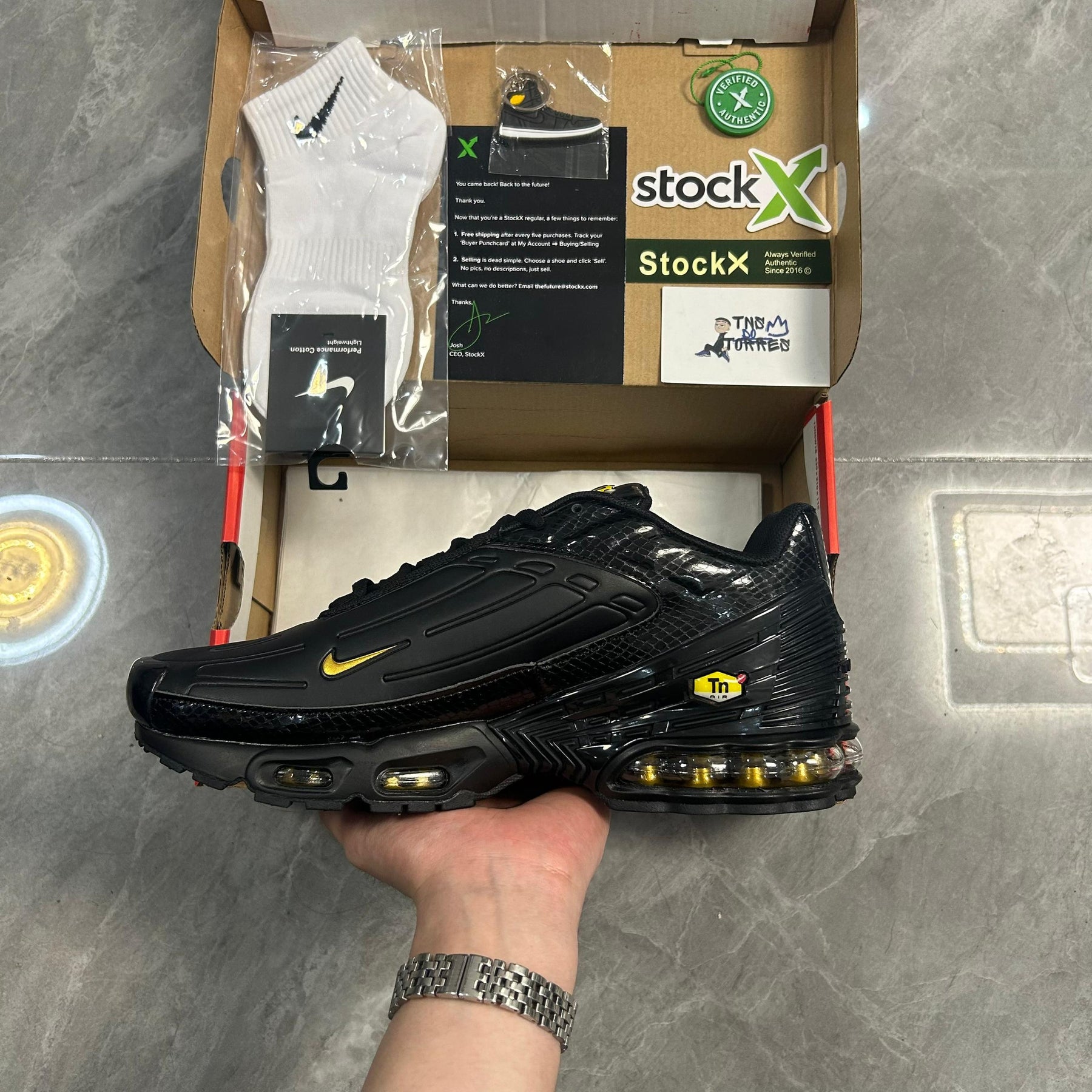 Air Max Plus TN 3 “Black/Gold”