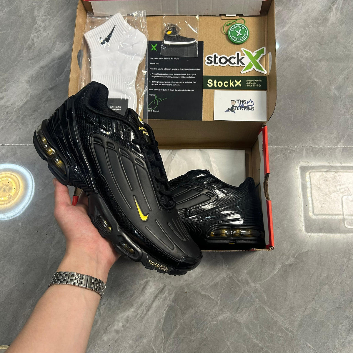 Air Max Plus TN 3 “Black/Gold”