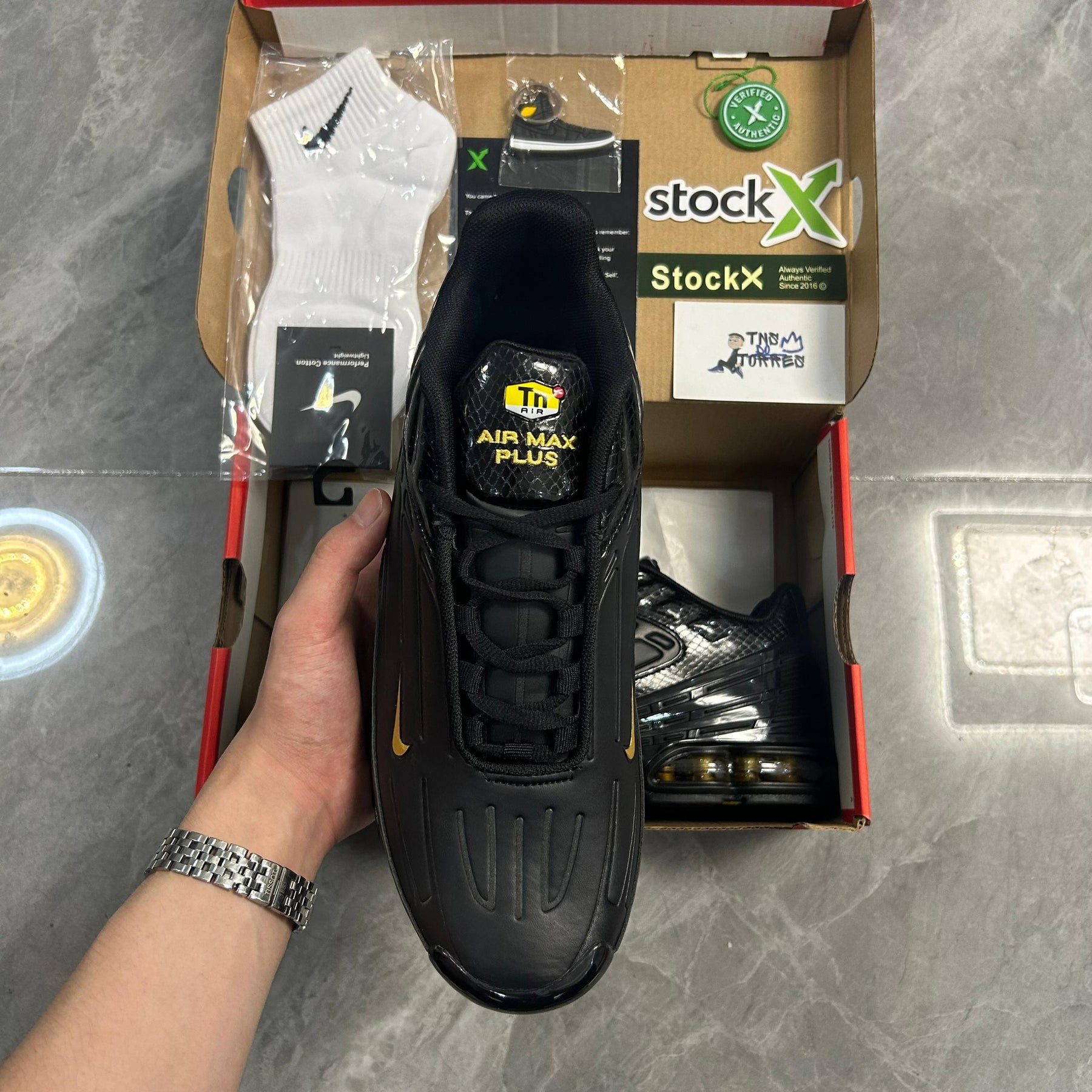 Air Max Plus TN 3 “Black/Gold”