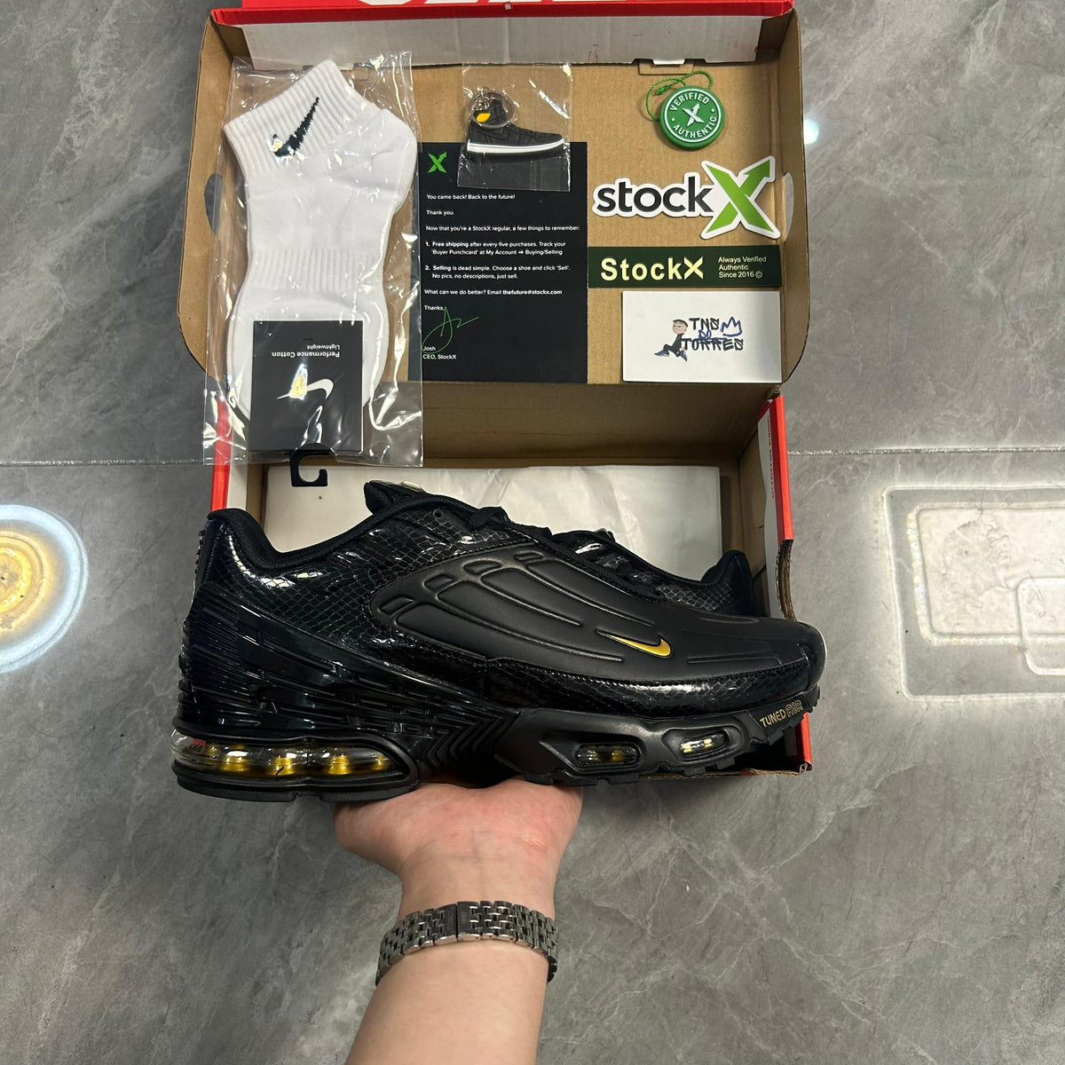 Air Max Plus TN 3 “Black/Gold”