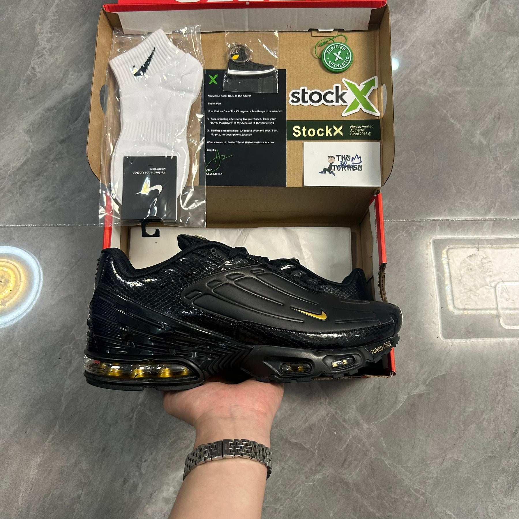 Air Max Plus TN 3 “Black/Gold”