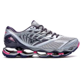 MIZUNO WAVE PROPHECY 8 "CINZA/ROSA"