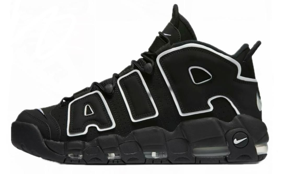 Nike Air More Uptempo Black/White
